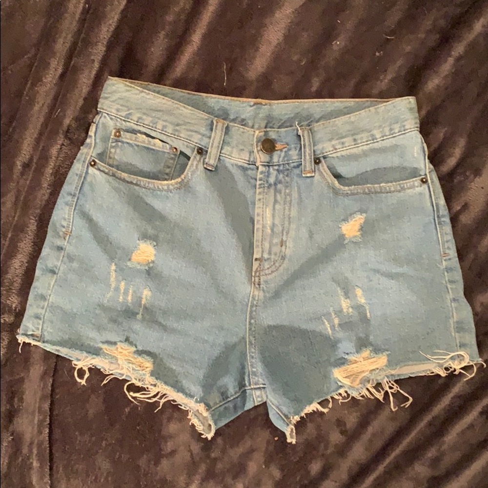 BDG girlfriend high rise shorts